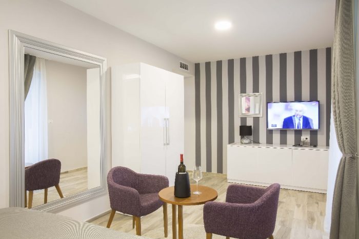 Deluxe Room with Balcony 1 Deluxe Room with Balcony Intermezzo Hotels in Pag