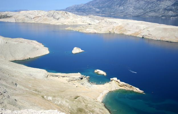 Unspoiled beaches on Pag Island